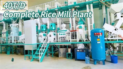 Modern Rice Mill Plant 